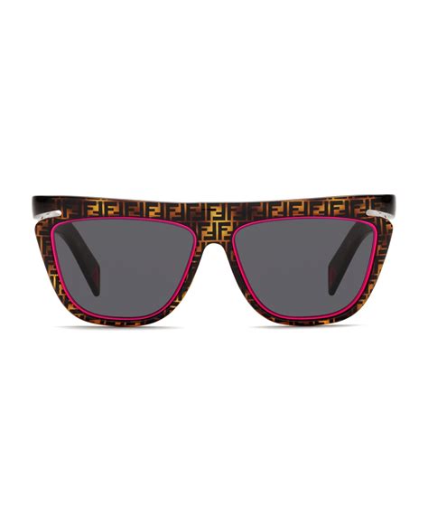 fendi ff 0384/s|FENDI Acetate Sunglasses FF 0384/S Black .